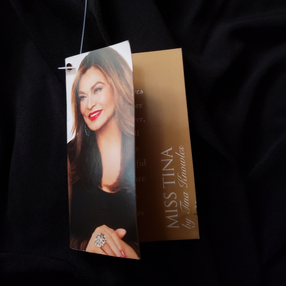 Miss Tina black dress
